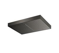 Lamborghini XL pannello pioggia in acciaio inox con cascata, per montaggio a soffitto, WLS9903-PGMTL, Lamborghini Raptor; Lamborghini Hyper brushed titanium [Rubinetteria Bagno > Soffioni Doccia]