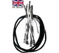 LAMBRETTA 12V Cablaggio Completo Nero GP LI TV SX E 10X Fascette Non Indicatori