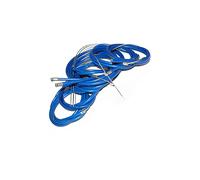 Lambretta Blu Cavo Completo Foderato In Nylon Senza Attrito Li Gp Sx Tv