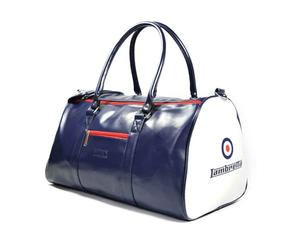 Lambretta Borsa a tracolla per computer portatile e tablet, stile retrò, stile classico, Marina Militare, L