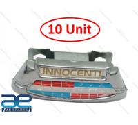 Lambretta Clacson Forma Innocenti Distintivo & Clip 10 Unità per SX 200 Li TV