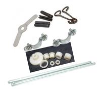 Lambretta Completo Cuffie Controllo Asta Kit Gp 150 200 DL Modelli Scooter Aes