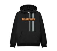 Lambretta Felpa con cappuccio da uomo con logo a, Nero , XXL