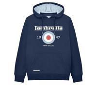 Lambretta - Felpa con cappuccio da uomo, modello Target, blu navy - 4XL