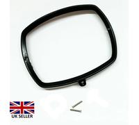Lambretta GP / DL Cerchio Faro In Lega Nero Con Fissaggi