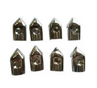 Lambretta Gp DL Lega Cromato Pavimento Canale Tappi Cromo - Set Di 8