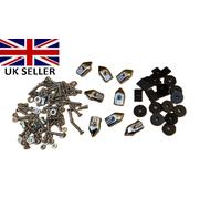 Lambretta Gp - DL Protezione Gambe Pavimento Terminale Capsule. Fissaggio Kit &