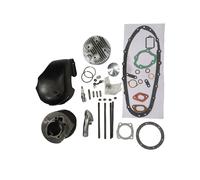 Lambretta Gp-li-Sx-Tv Conversione 150cc Ghisa Cilindro Kit Lucidato Parte sil