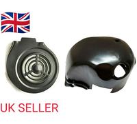 Lambretta Gp Li SX TV Volano Ventola Testa Copertura Nero Large Pinna Italiano A