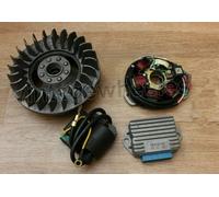 LAMBRETTA GP STD - SIL KIT - KIT ACCENSIONE ELETTRONICA 12V - STATORE, CDI, R...