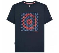 Lambretta Heritage Target Tee Uomo T-shirt SS4002-NAVY blu 2XL