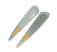 Lambretta Lamby LI 125 150 Set Griglie Laterali Fregi Badge Monogramma