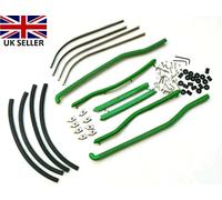 LAMBRETTA Li Serie 3 Verde Pavimento Runner Kit Canale Terminali ACCIAIO INOX