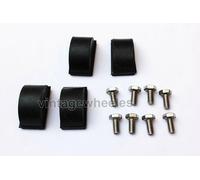 Lambretta Li SX TV Forcella Anteriore Pad Gomma Ammortizzatori Buffer Kit Con S.