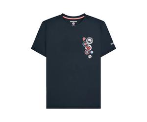Lambretta Maglietta Grande e Alto Distintivo Uomo (LB376)