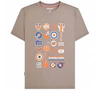 Lambretta Music Icon Tee Uomo T-shirt SS1526-CINDER gris M