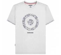 Lambretta Paisley Target Tee Uomo T-shirt SS4012-BIANCO bianco XL