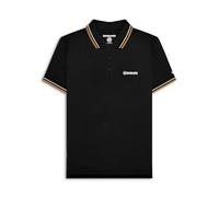 Lambretta Polo da uomo con punta, Nero/Legno Frassino/Tabacco, L