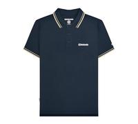 Lambretta Polo da uomo Twin Tipped, Blu mare, 4XL