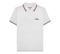 Lambretta Polo Trgt Uomo, Bianco (Rosso/Navy), M