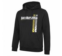 Lambretta Racing Stripe Uomo Felpa con cappuccio SS4031-NERO nero 3XL