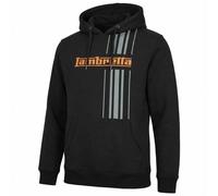 Lambretta Racing Stripe Uomo Felpa con cappuccio SS5027-NERO nero 4XL