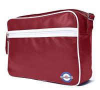 Lambretta Retro Flight Cross Body Satchel Bag, Borgogna, Taglia unica