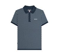 Lambretta Roundel Maglietta Polo Geometrica Uomo (LB372)