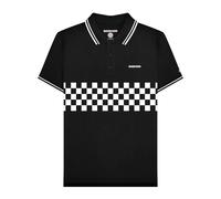 Lambretta SS25 Maglietta Polo Due Toni Bordata Uomo (LB236)