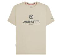 Lambretta T-shirt da uomo a maniche corte, Tofu, L
