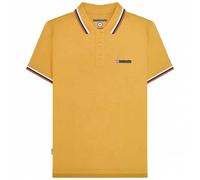 Lambretta Triple Tipped Uomo Polo SS1650-GOLD-WNC giallo L