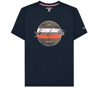 Lambretta Uomo T-Shirt Superiore Blu Bianco Nero Rosso Multicolore Giallo Nuovo