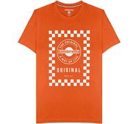 Lambretta Uomo T-Shirt Superiore Blu Bianco Nero Rosso Multicolore Giallo Nuovo