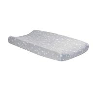 Lambs & Ivy Milky Way Grigio/Bianco Stelle Minky Baby Fasciatoio