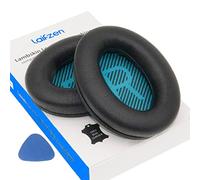 Lambskin QC45 QC35ii QC35 QC25 QC15 Cuscinetti auricolari di ricambio per cuffie Bose QC 45 35 II QC2 AE2i AE2w SoundLink SoundTrue 35ii 25 15 2 AE QuietComfort pelle di pecora (nero)