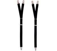 Lamdoo Regolabile Bretelle calzino Uomo Duck-Mouth Giarrettiera Singola Clip Cintura Autoreggenti Coperta, B, Size:2x60cm/0.79x23.62''