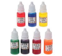 Lamdoo Resina epossidica pigmento 7 Colori tintura colorante Set melma Gioielli rendendo la Pelle sicura pigmenti di Resina liquida