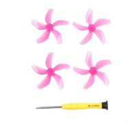 Lame a sgancio rapido per DJI NEO2 con materiale PC progettate per migliorare il sollevamento di volo e la stabilità, include set completo di 4 lame e strumento (rosa)