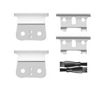 Lame A T, Compatibili Con Andis, T-Outliner G, GO, Compatibili Con GTO, GTX, Headliner LS2, LS3 Testina Di Ricambio for Lama Di Rifinitura(2Pack)
