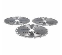 Lame circolari con punta in carburo di tungsteno 184 mm x 30 mm TCT 20 24 40 ...