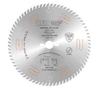 Lame CMT industriali cromate e silenziate a denti alternati 285.6