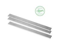 Lame Coltelli Pialla Set da 3 pezzi Lunghezza 500mm Altezza 25mm Spessore 3mm