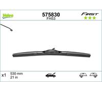 Lame Del Tergicristallo 530Mm Tergicristallo Ibrido VALEO Per ASX (GA_W_)