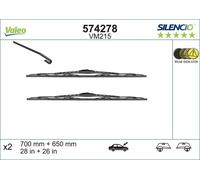 Lame Del Tergicristallo Anteriore Con Sensore Di Usura VALEO Per VW SHARAN