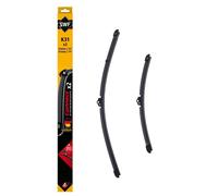 Lame Del Tergicristallo Anteriore Flat Da 650 Mm Con Spoiler SWF Per BMW Serie 5
