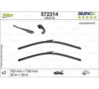 Lame Del Tergicristallo Anteriore Non Riscaldate VALEO Per FORD GALAXY III
