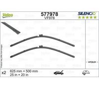 Lame Del Tergicristallo Anteriore Piatto VALEO Per AUDI A6 C8