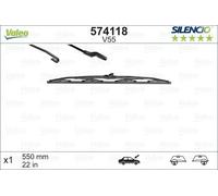 Lame Del Tergicristallo Land Rover Freelander 64-70 (574118) OEM Valeo