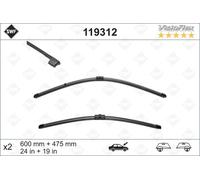 Lame Del Tergicristallo Piatto Anteriore Con Spoiler SWF Per BMW 3