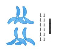 Lame d'elica colorate con viti per DJI Avata 2, ricambio eliche d'ala accessori (Blu 2 coppie)